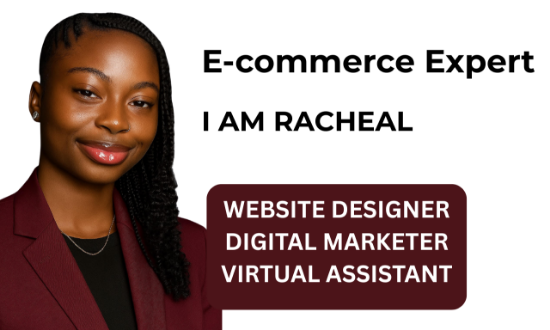 Picture of Racheal Website Designer| Growth Strategist for Ecommerce Business Owners| Shopify wix Ecwid Website Expert